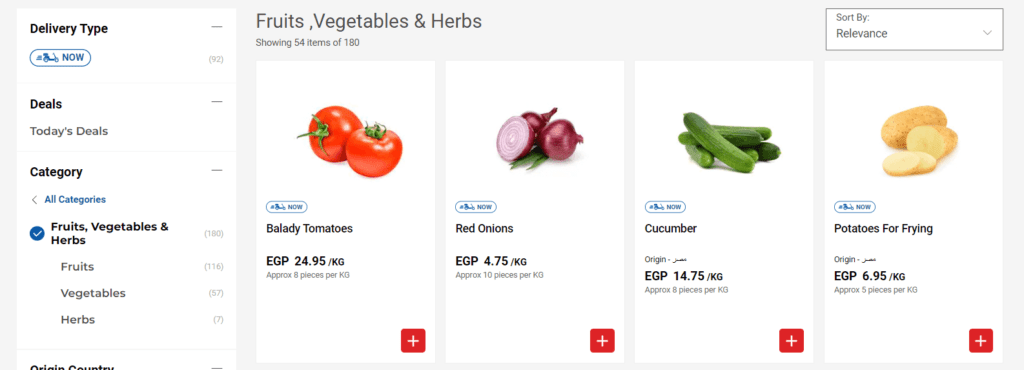 Carrefour Egypt Groceries