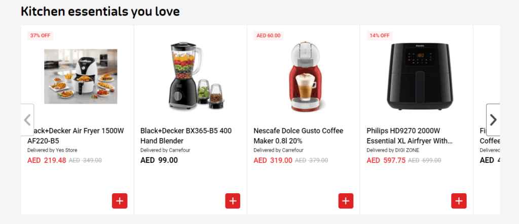 Carrefour UAE Kitchen Appliances
