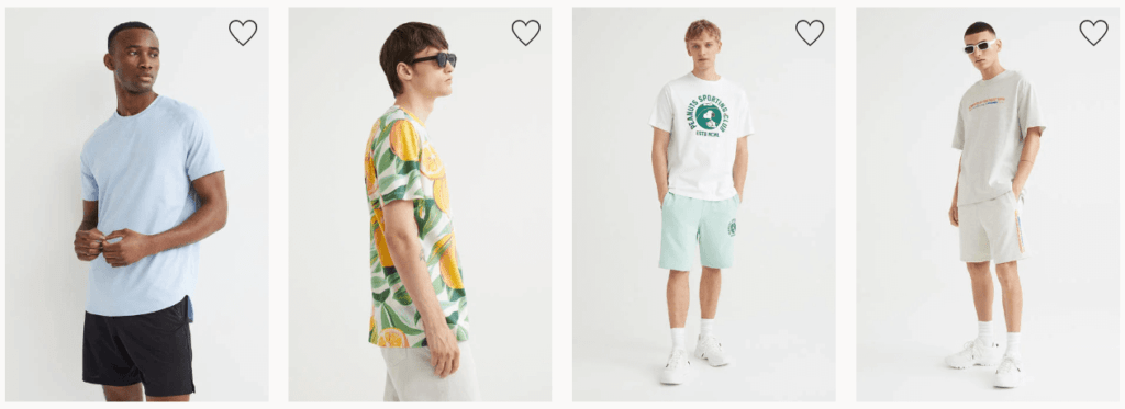 H&M Men's Clothing
