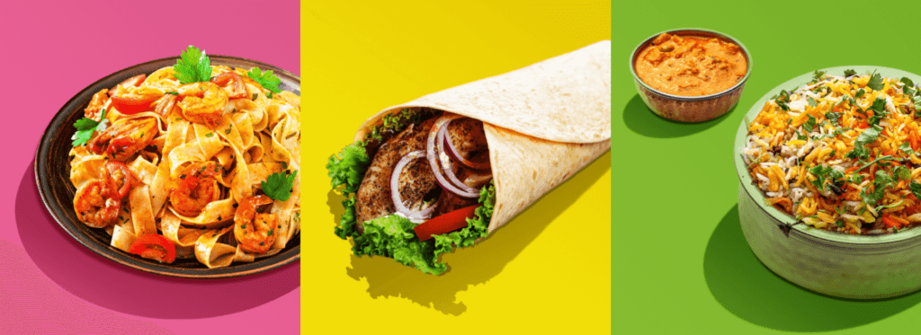 Noon Food Dishes